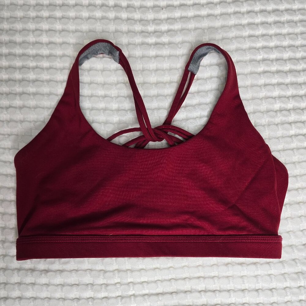 Born Primitive Vitality sport bra - dark red - small
